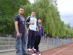 Szymon Lesniak na najwyszym stopniu podium w zawodach powiatowych. Szymon Lesniak na najwyszym stopniu podium w zawodach powiatowych.