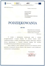 Podzikowanie