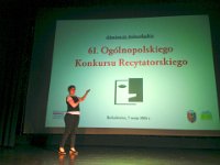 Oglnopolski Konkurs Recytatorski - eliminacje wojewdzkie