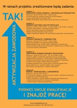 Projekt AKTYWIZACJA ZAWODOWA - TAK Projekt AKTYWIZACJA ZAWODOWA - TAK