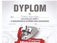 Dyplomy dla mechanikw