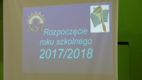 Rozpoczcie roku