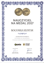 Nauczyciel na medal 2017