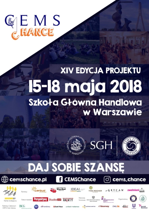 XIV edycji projektu CEMS Chance