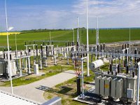 Wycieczka drugiej klasy technik elektryk na stacj elektroenergetyczn na Zatorzu