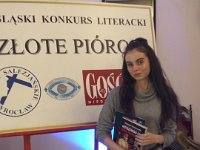 Wyróżnienie w Dolnośląskim Konkursie Literackim o Laur Złotego Pióra dla uczennicy NST