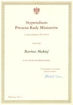 Stypendia Prezesa Rady Ministrw - wrczone